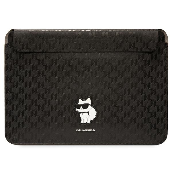 Karl Lagerfeld Saffiano Monogram Choupette ümbris jaoks a 14" laptop - must