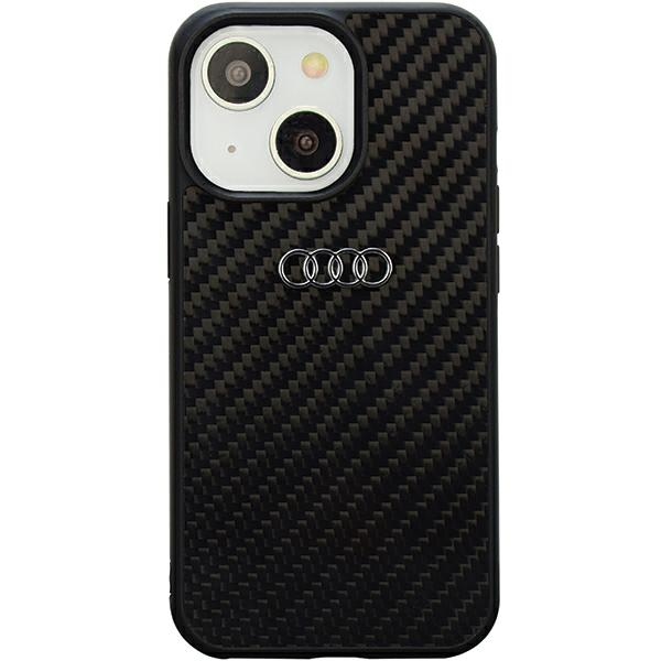 Audi Carbon Fiber iPhone 14 6.1" must/must hardcase AU-TPUPPCIP14-R8/D2-BK