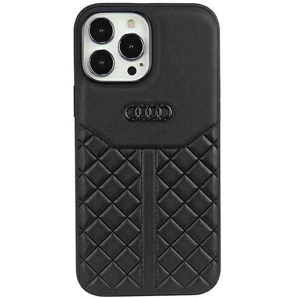 Audi Genuine Leather iPhone 13 Pro Max 6.7" must/must hardcase AU-TPUPPCIP13PM-Q8/D1-BK