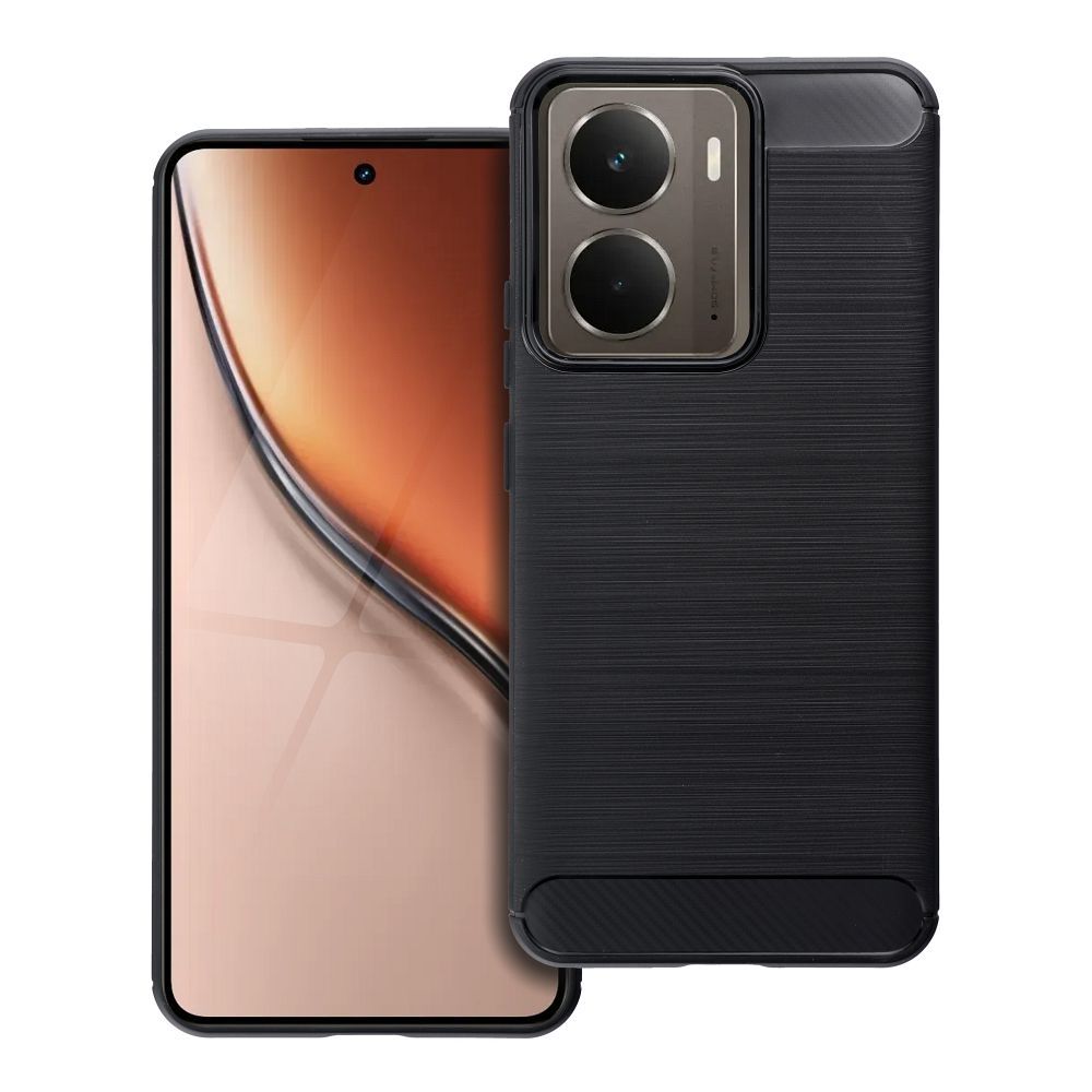 Ümbris jaoks Realme P3 Carbon must
