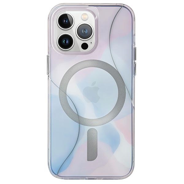 Uniq Coehl Palette Magnetic Charging ümbris jaoks iPhone 15 Pro - sinine