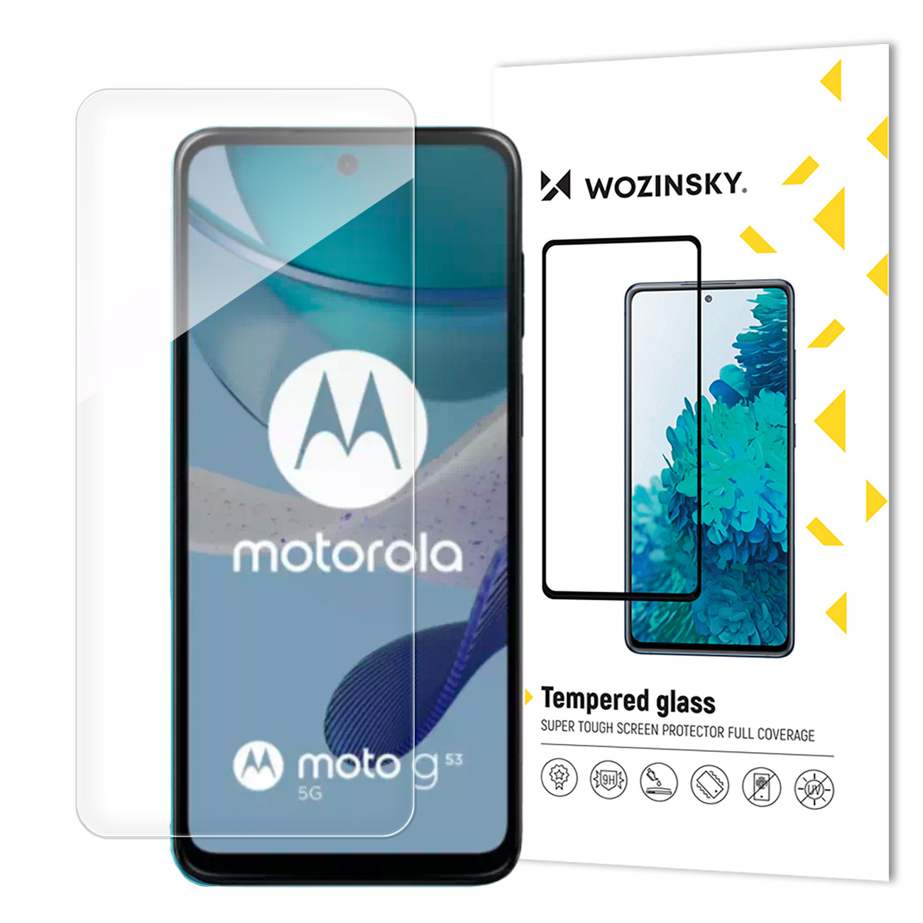 Wozinsky Karastatud klaas jaoks Motorola Moto G53