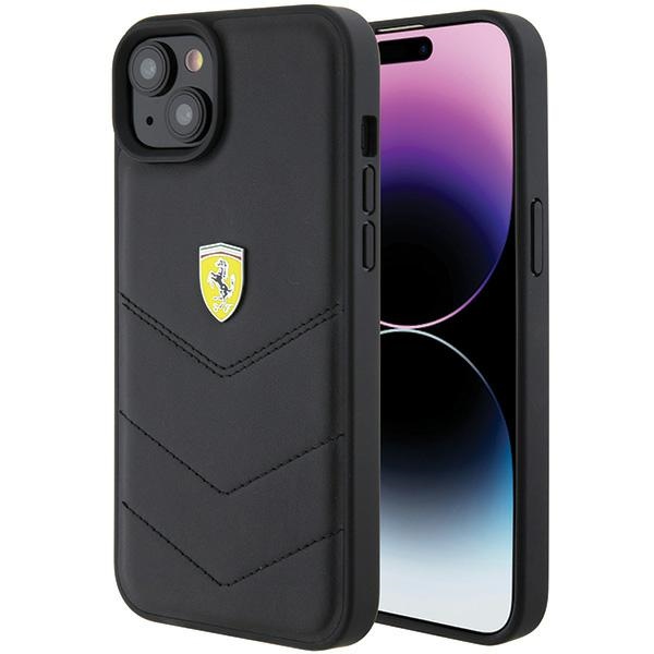 Ferrari FEHCP15MRDUK iPhone 15 Plus 6.7" must/must hardcase Quilted Metal Logo