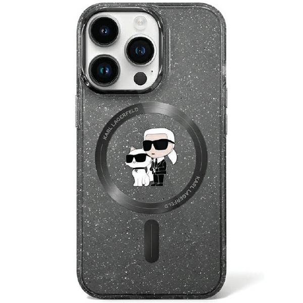 Karl Lagerfeld KLHMN61HGKCNOK iPhone 11 / Xr 6.1" must/must hardcase Karl&Choupette Glitter MagSafe