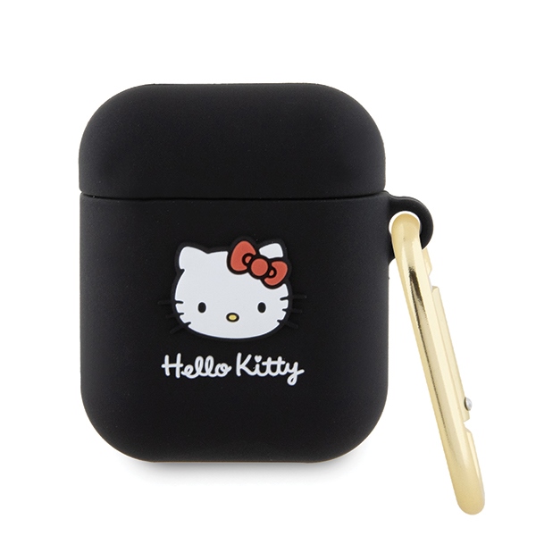 Hello Kitty Silicone 3D Kitty Head ümbris jaoks AirPods 1/2 - must