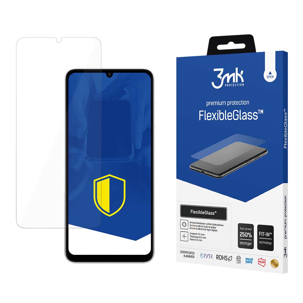3mk FlexibleGlass™ Hübriidklaas jaoks Samsung Galaxy A05s