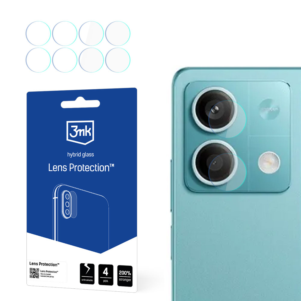 3mk Lens Protection™ hybrid camera glass jaoks Redmi Note 13 5G