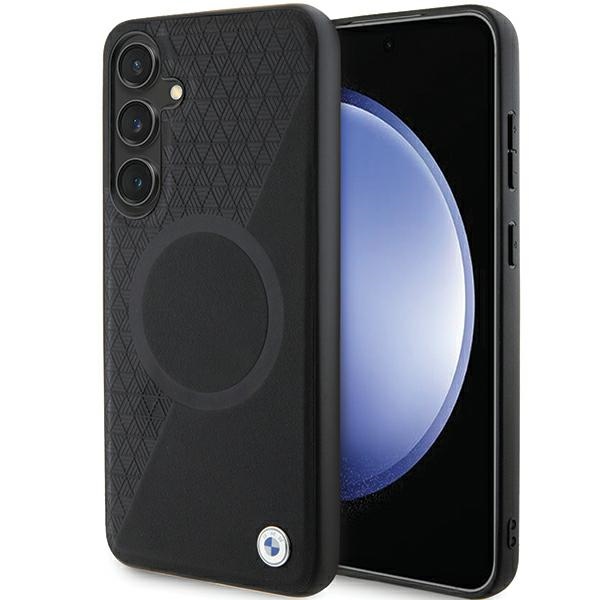 BMW BMHMS24M23RTPK S24+ S926 must/must hardcase Signature Leather Half Textured & Circle MagSafe