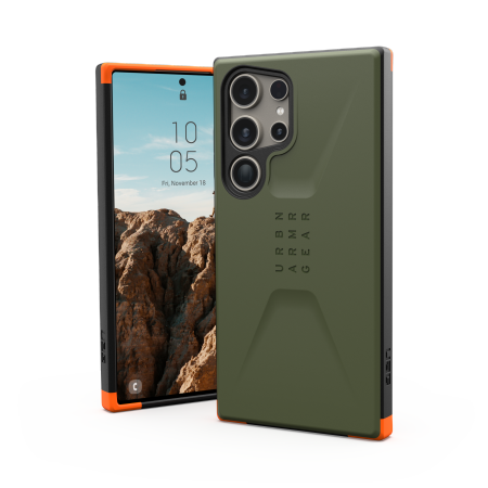 UAG Civilian ümbris jaoks Samsung Galaxy S24 Ultra 5G - roheline