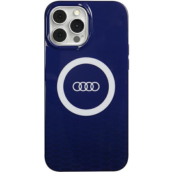 Audi IML Big Logo MagSafe ümbris jaoks iPhone 13 Pro Max - sinine
