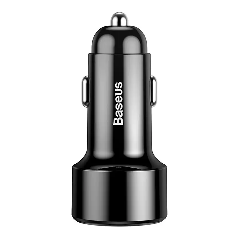 Car charger Baseus Magic Series whit LED display dual quick charging 45W Must CCMLC20C-01