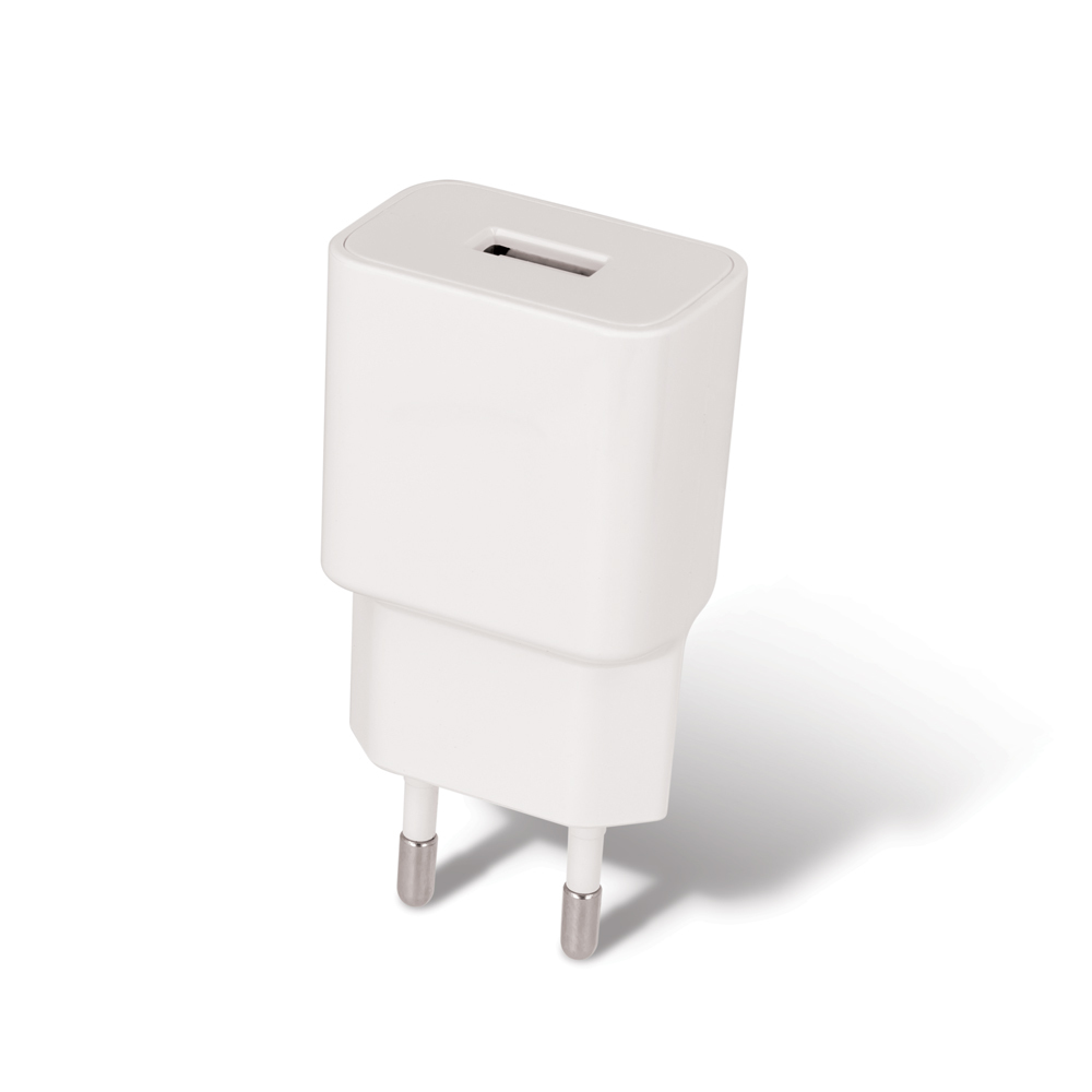 Setty charger 1x USB 2,4A valge