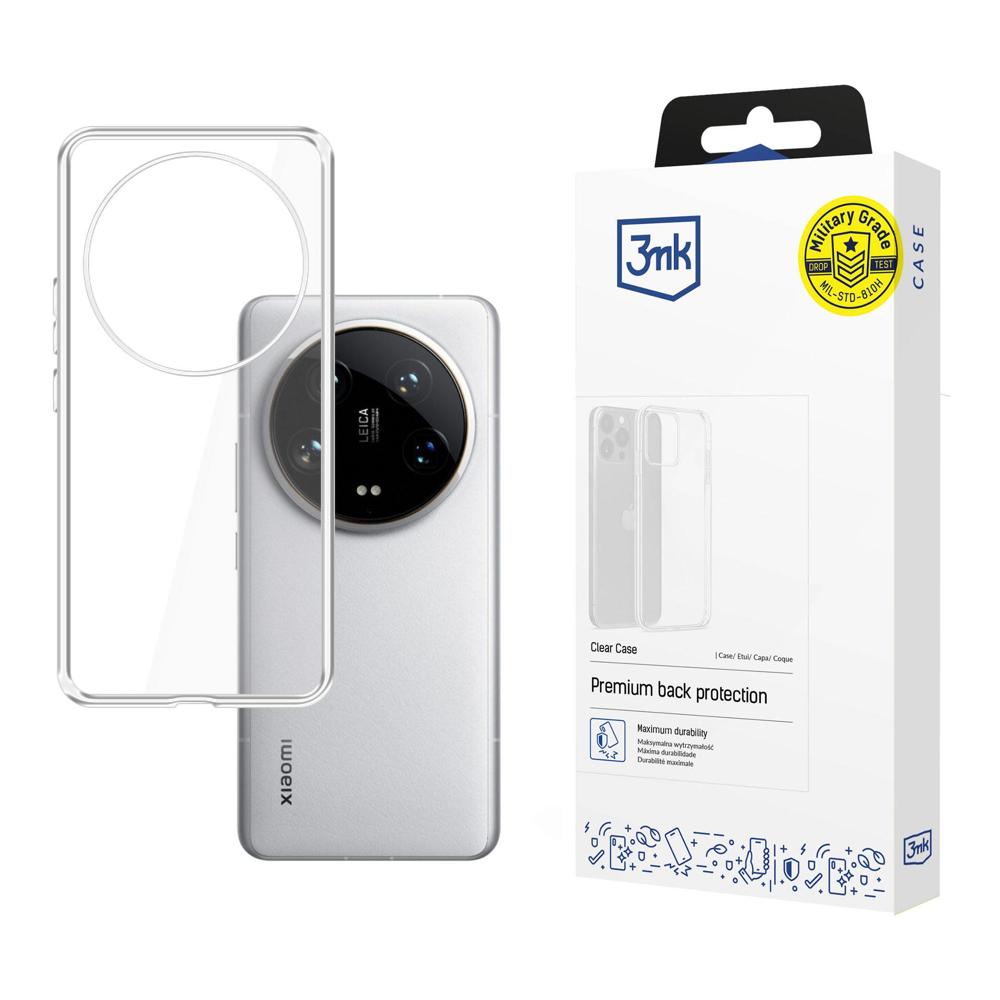 3mk Clear Ümbris jaoks Xiaomi 14 Ultra - läbipaistev