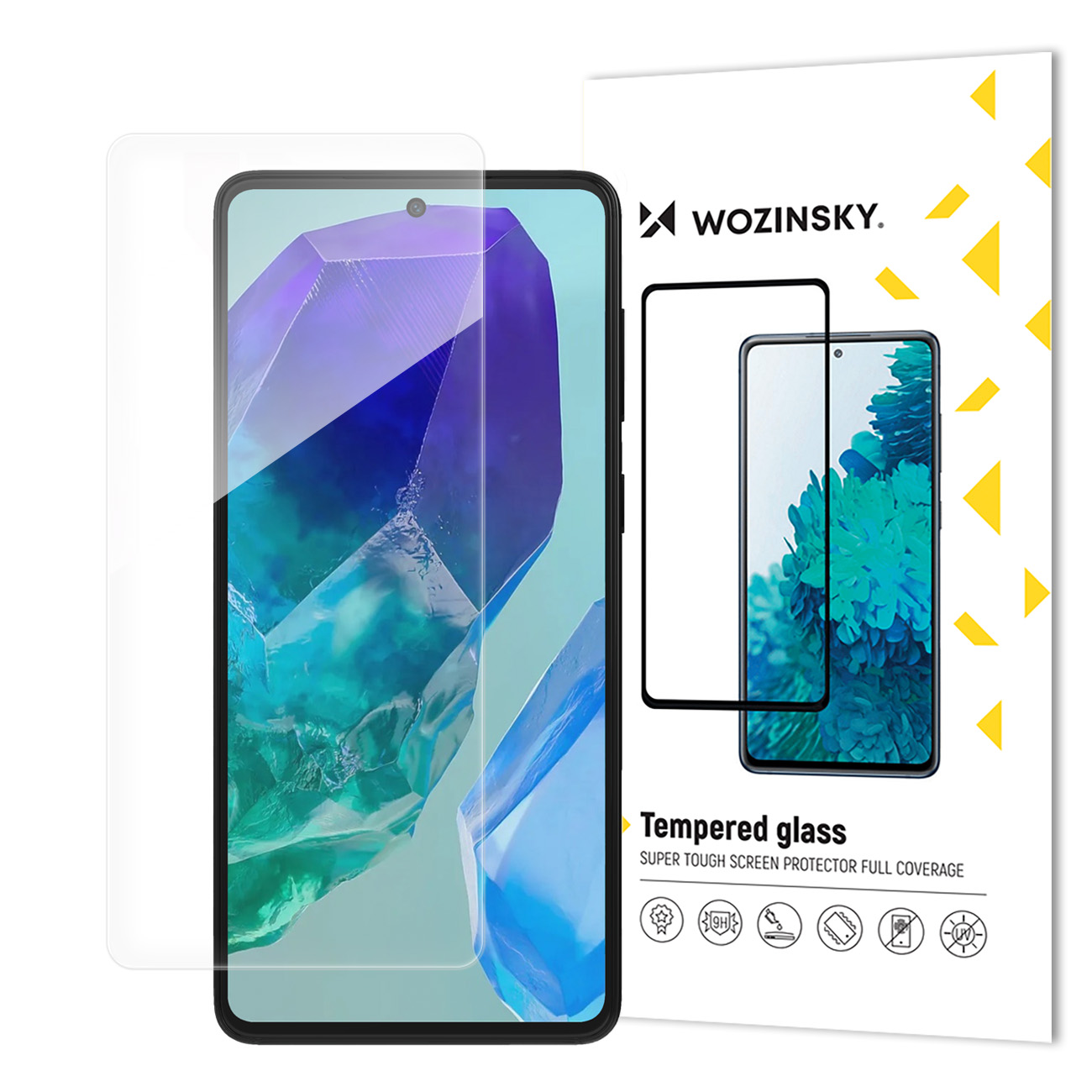 Wozinsky Karastatud klaas jaoks Samsung Galaxy M55