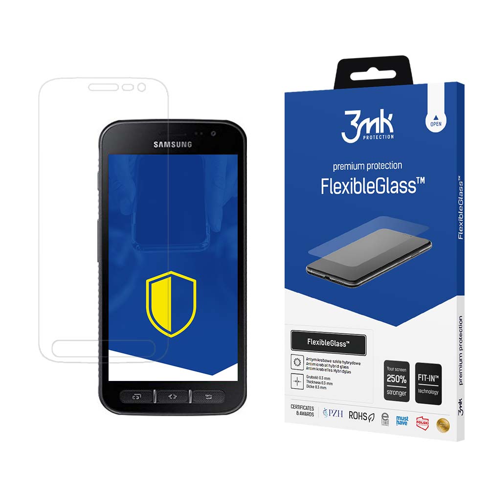 3mk FlexibleGlass™ Hübriidklaas jaoks Samsung Galaxy Xcover 4