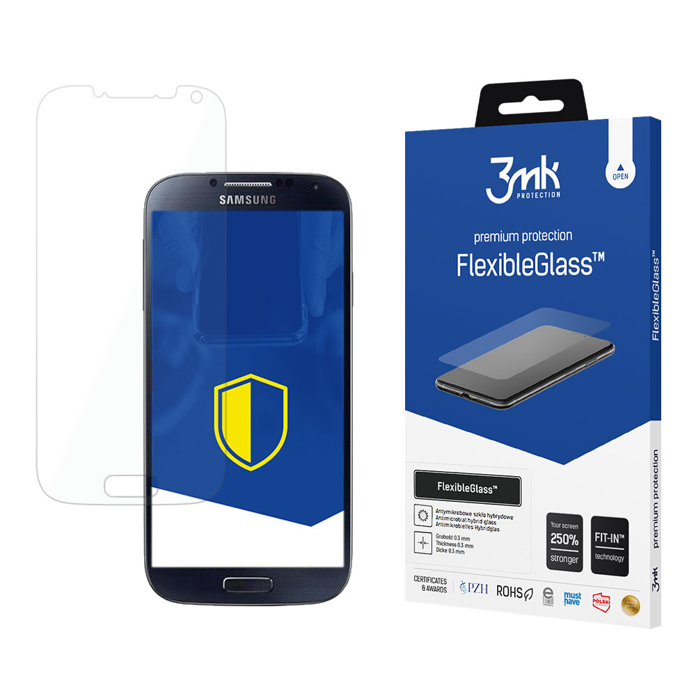 Hübriidklaas 3mk FlexibleGlass™ jaoks Samsung Galaxy i9500 S4