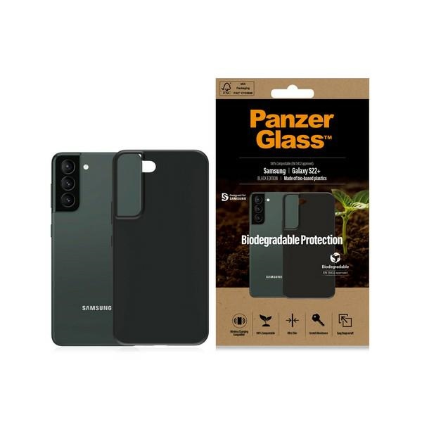 PanzerGlass Biodegradable Ümbris jaoks Samsung Galaxy S22+ - must