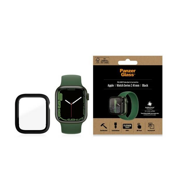 PanzerGlass Full Body Ümbris jaoks Apple Watch 7 41mm - Must