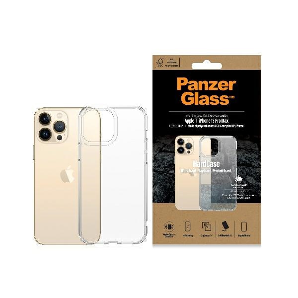 PanzerGlass HardCase antibacterial Military Grade certified ümbris jaoks iPhone 13 Pro Max - läbipaistev