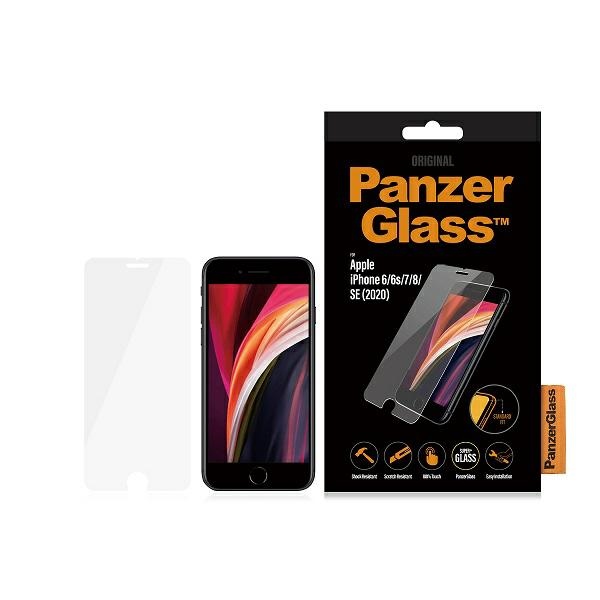 PanzerGlass Standard Super+ karastatud klaas jaoks iPhone 6 / 6s / 7 / 8 / SE 2020 / SE 2022