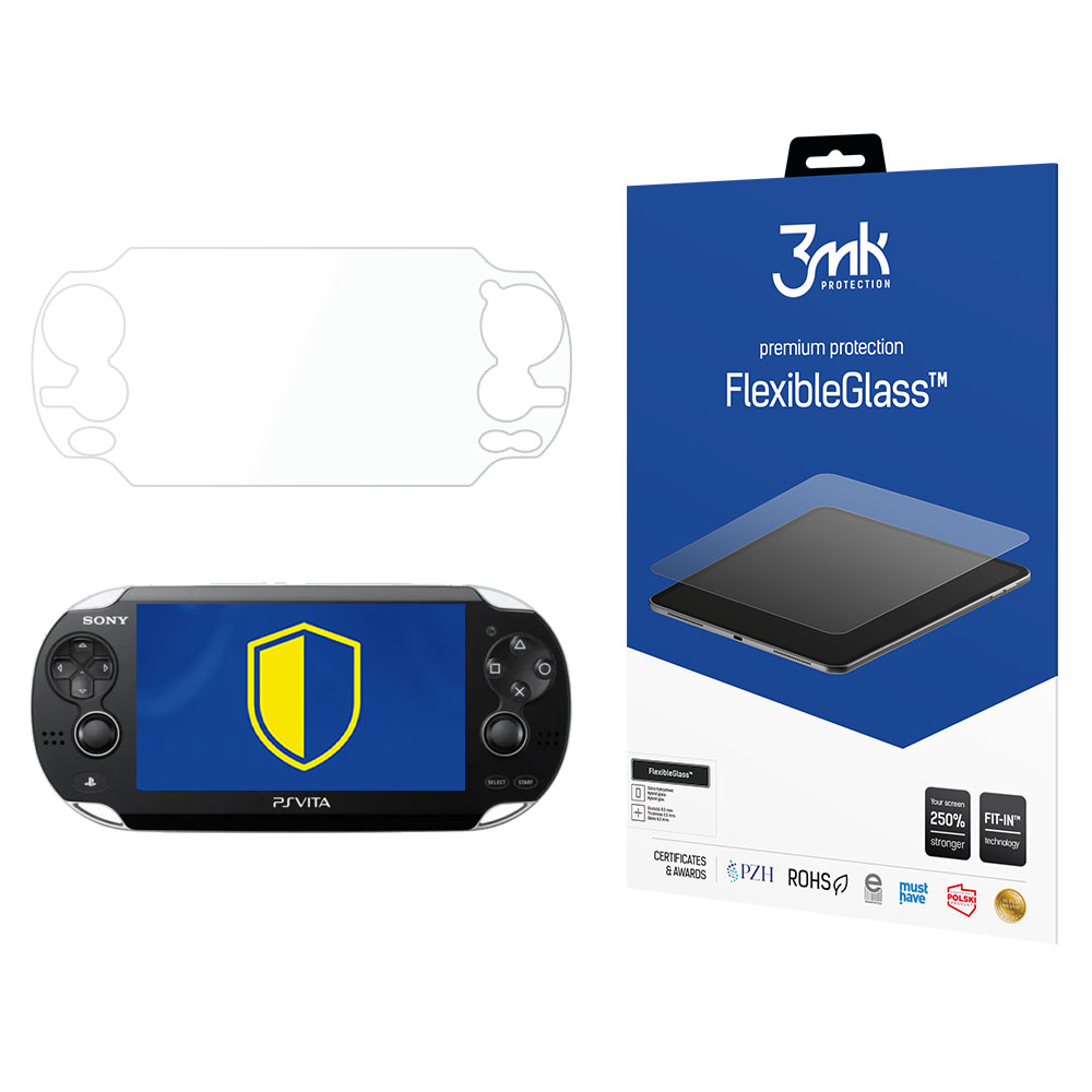 3mk FlexibleGlass™ Hübriidklaas jaoks Sony PS Vita