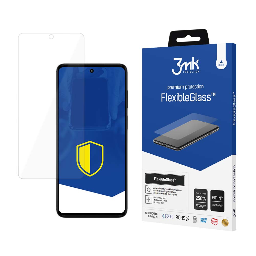 3mk FlexibleGlass™ Hübriidklaas jaoks Motorola Moto G82 5G