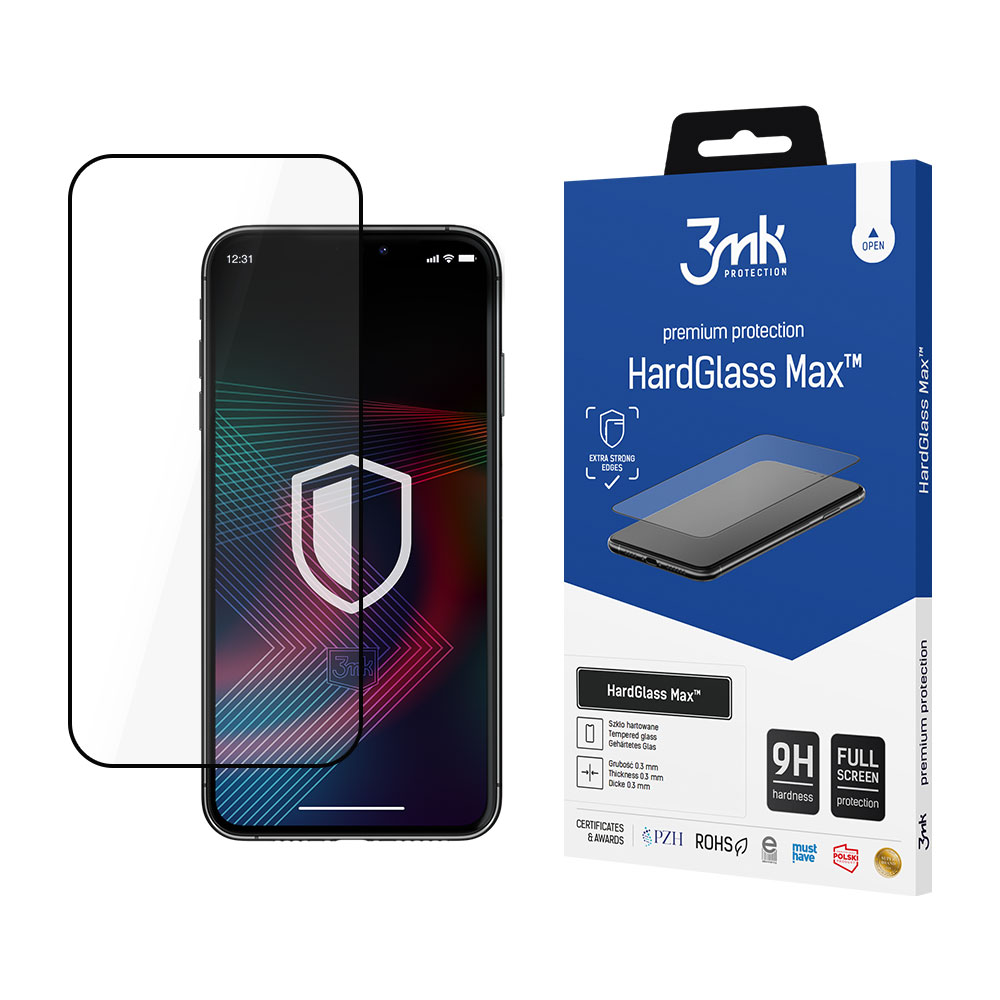 9H 3mk HardGlass Max™ glass jaoks iPhone 14 Pro Max