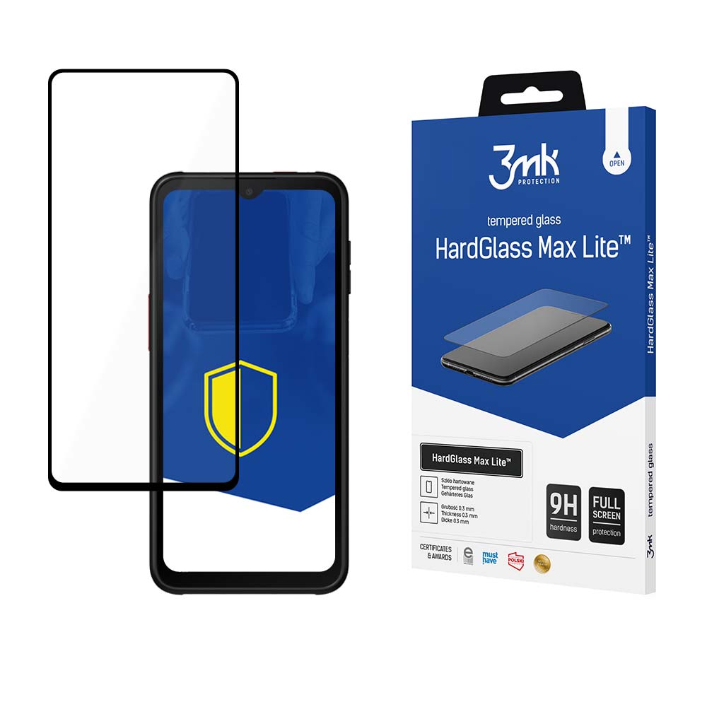 9H 3mk HardGlass Max Lite™ glass jaoks Samsung Galaxy XCover 6 Pro