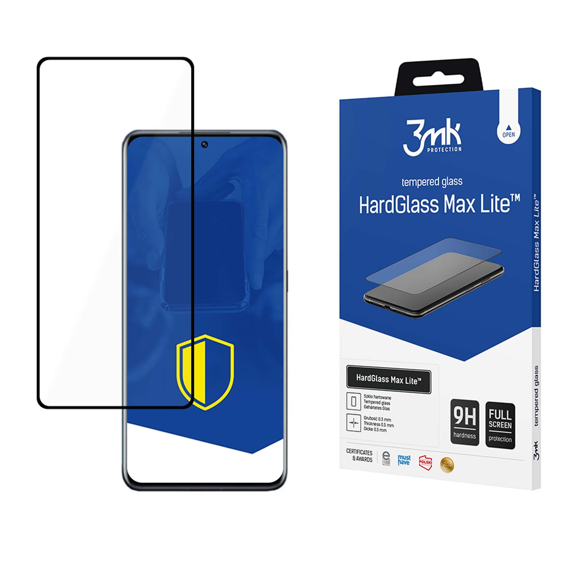 9H 3mk HardGlass Max Lite™ Glass jaoks Xiaomi 12/12X
