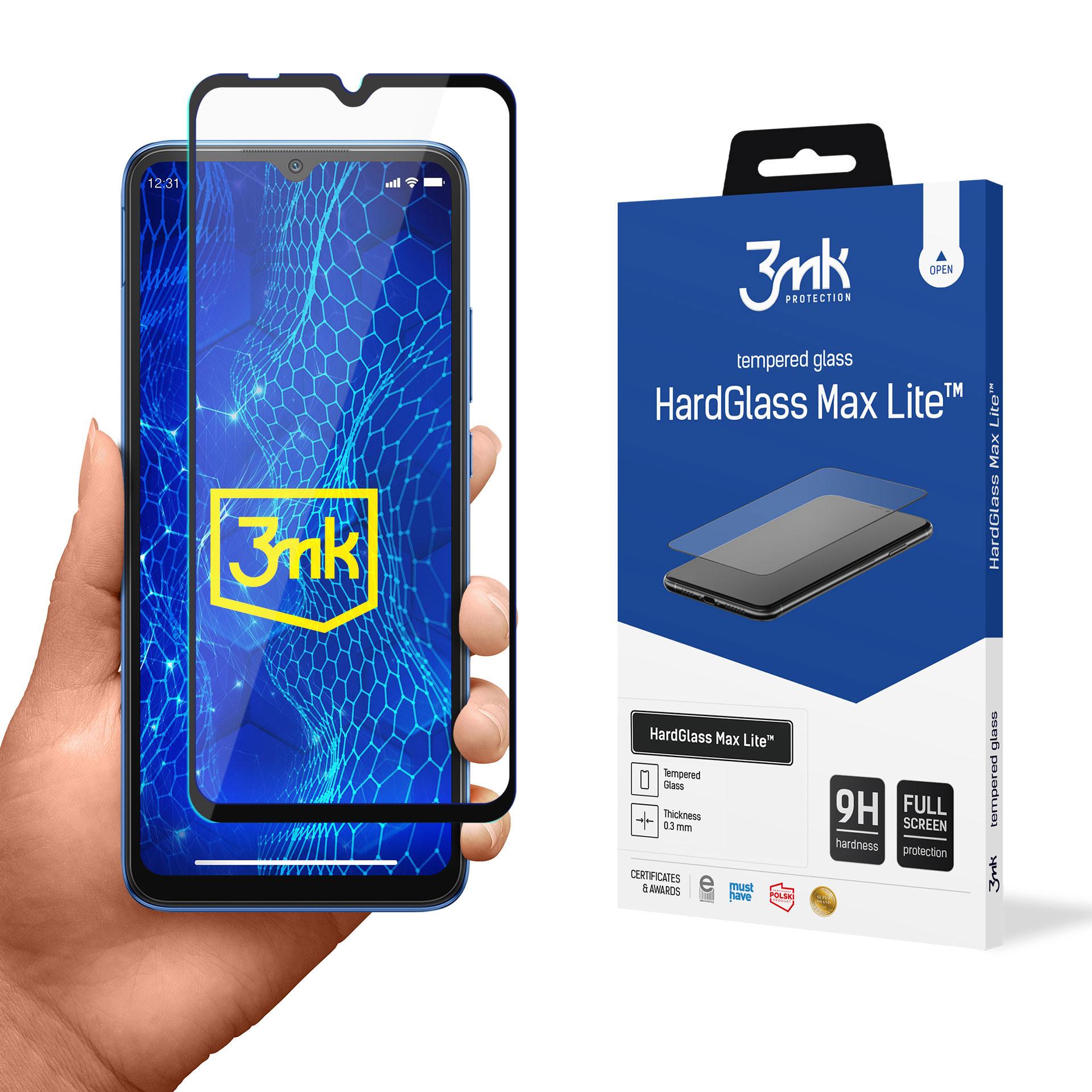 9H 3mk HardGlass Max Lite™ glass jaoks Xiaomi Redmi 10C