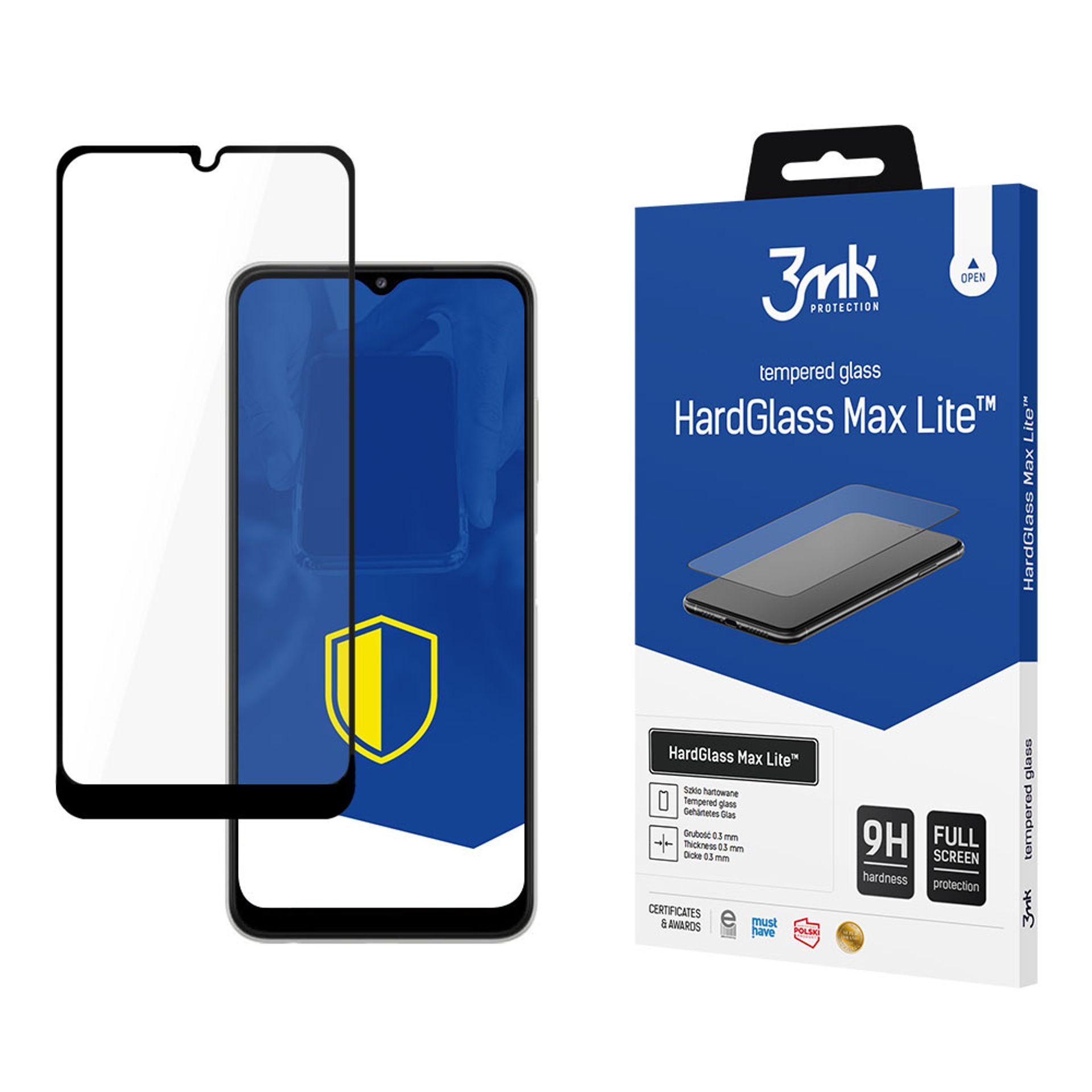 9H 3mk HardGlass Max Lite™ glass jaoks Samsung Galaxy A22 5G
