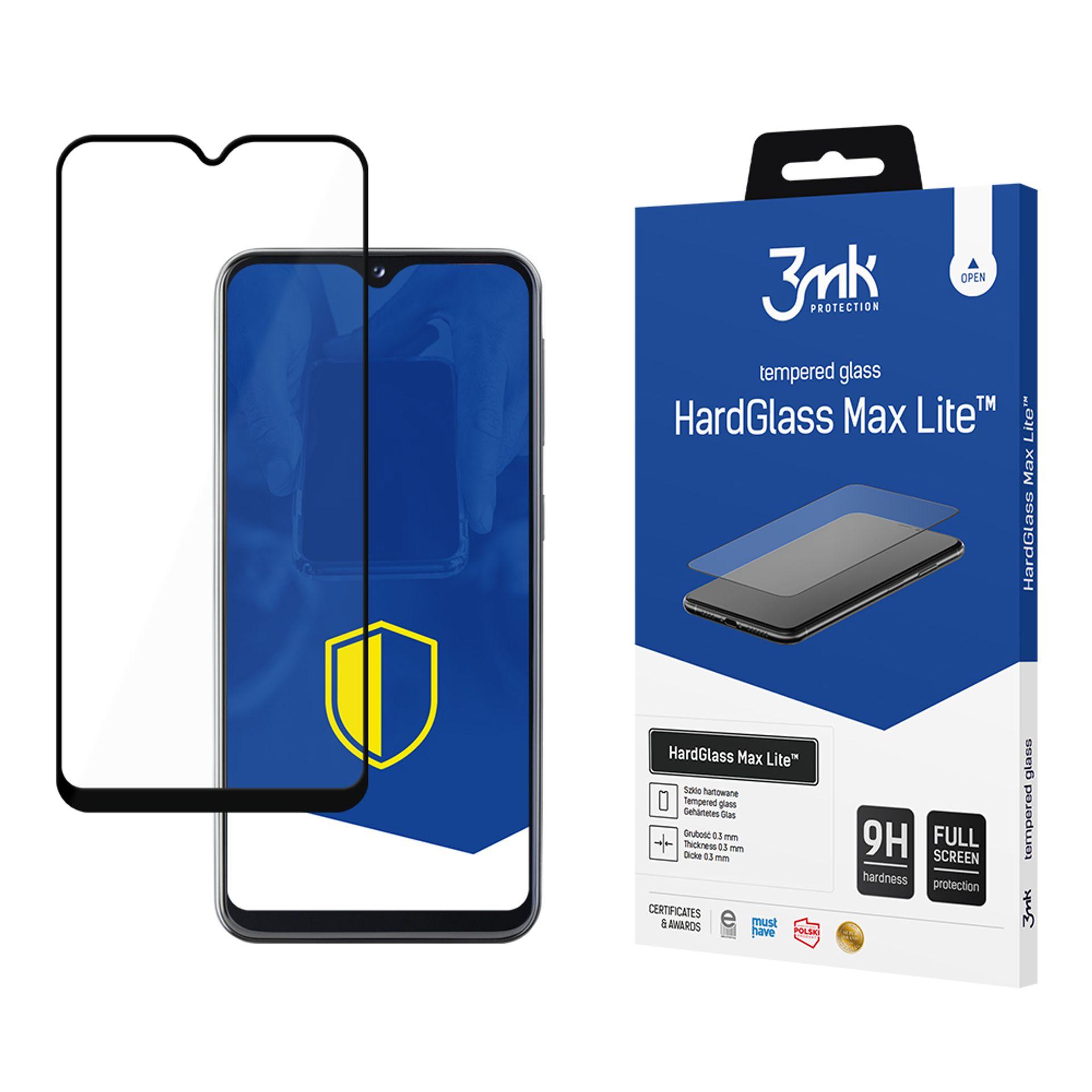 9H 3mk HardGlass Max Lite™ glass jaoks Samsung Galaxy A20e