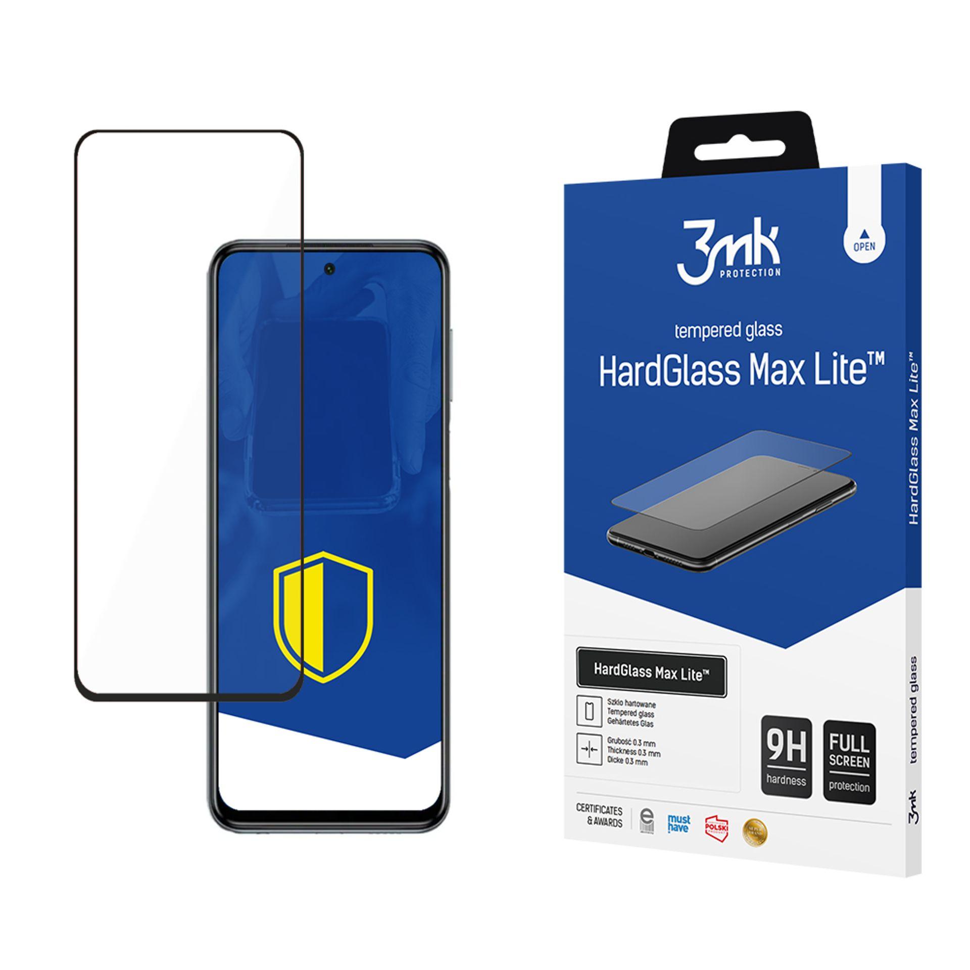9H 3mk HardGlass Max Lite™ glass jaoks Xiaomi Redmi Note 9 Pro Max