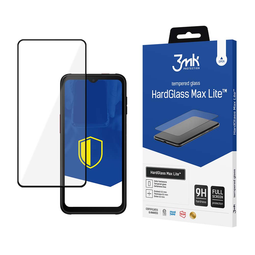 Karastatud klaas 3mk Hard Glass Max Lite Samsung G556 Xcover7 must
