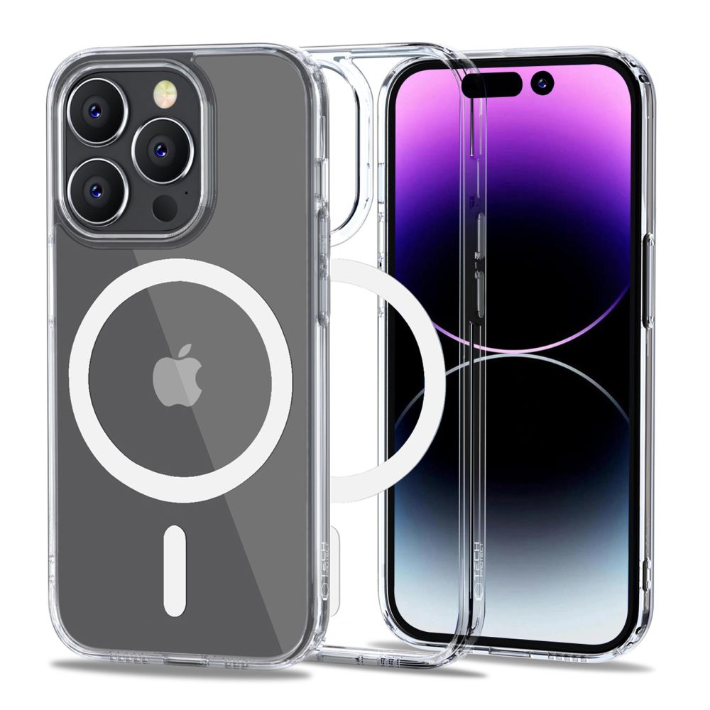 Tech-Protect FlexAir Hybrid MagSafe Ümbris jaoks iPhone 14 Pro - Clear