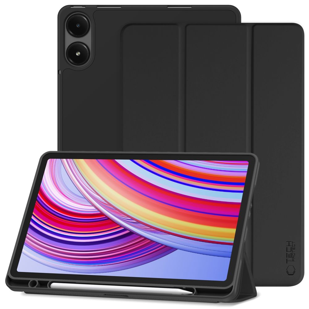 Tech-Protect SC Pen Ümbris jaoks Xiaomi Redmi Pad Pro 12.1" - must