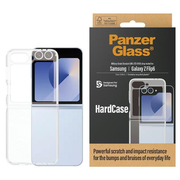 PanzerGlass HardCase ümbris jaoks Samsung Galaxy Z Flip 6 - läbipaistev