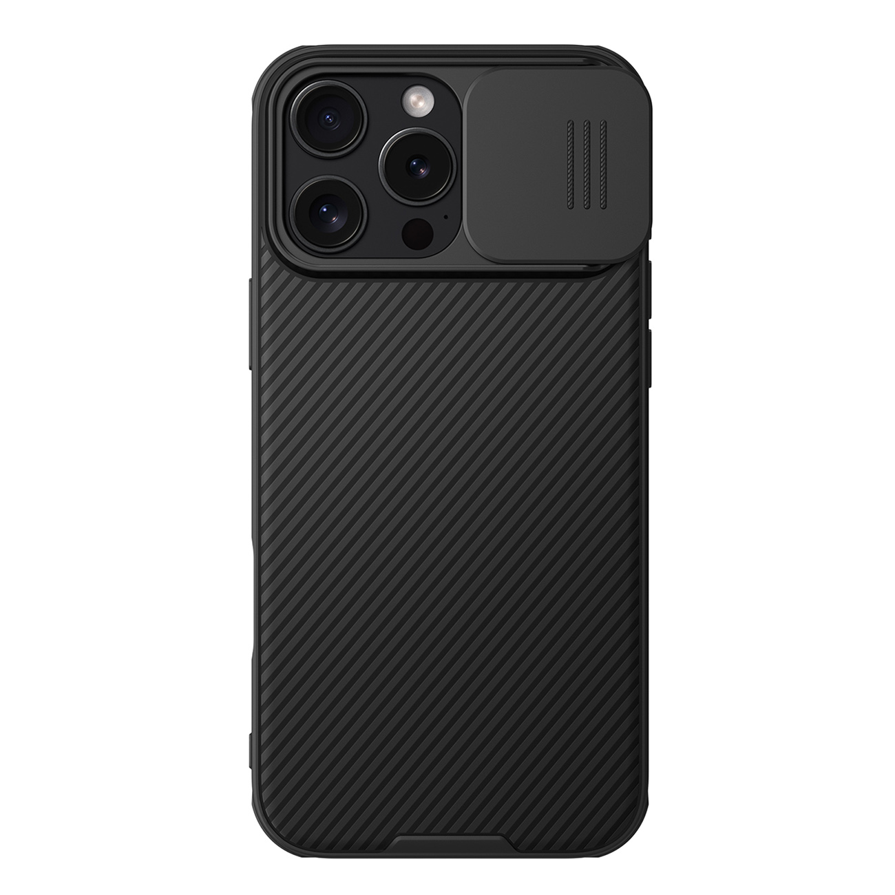Nillkin CamShield Pro Ümbris jaoks iPhone 16 Pro Max with camera cover - must