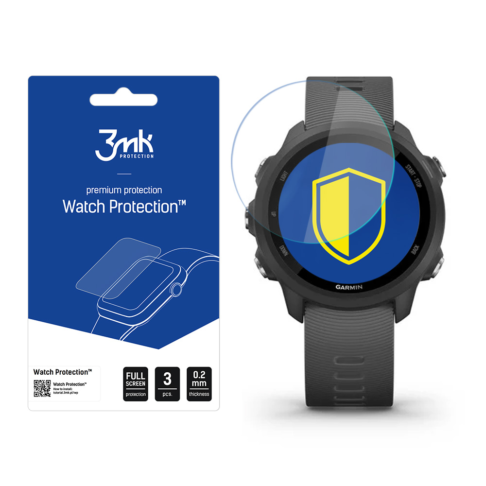 3mk Watch Protection™ v. FlexibleGlass Hübriidklaas jaoks Garmin Forerunner 245