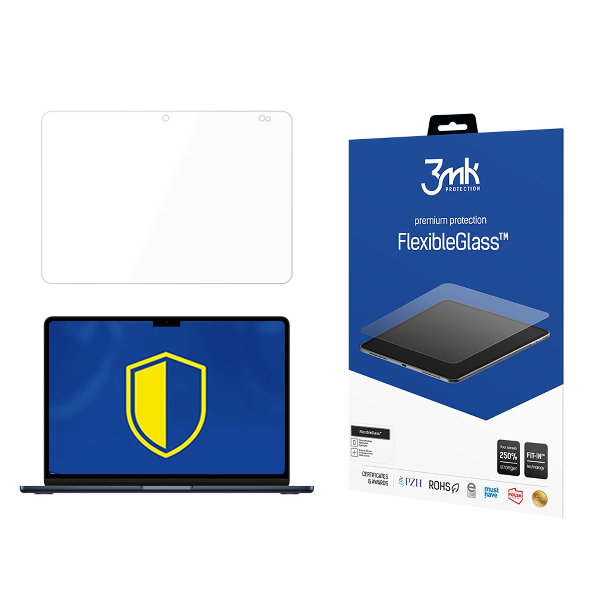 3mk FlexibleGlass™ Hübriidklaas jaoks MacBook Air 13" 2022 (M2)