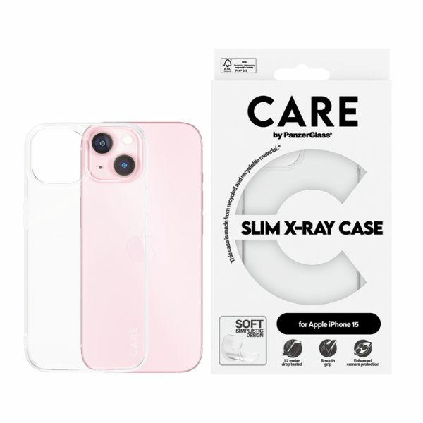 CARE by PanzerGlass Slim X-Ray Ümbris jaoks iPhone 15 - Clear