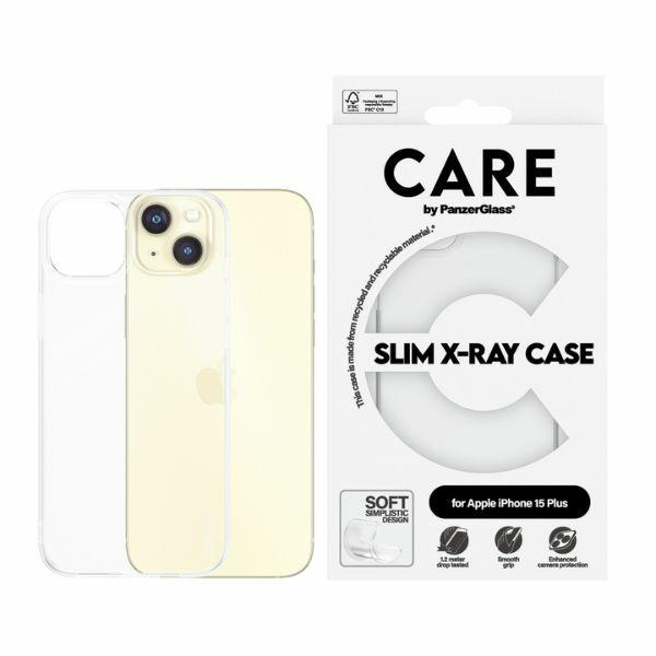 CARE by PanzerGlass Slim X-Ray Ümbris jaoks iPhone 15 Plus - Clear