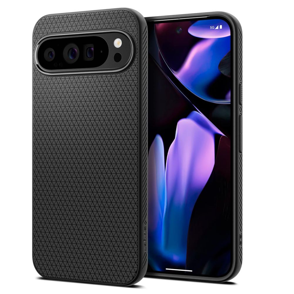 Spigen Liquid Air Ümbris jaoks Google Pixel 9 Pro XL - Must