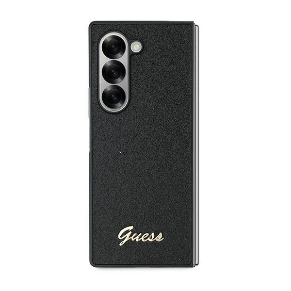 Guess 4G Glitter Script Ümbris jaoks Samsung Galaxy Z Fold 6 - Must