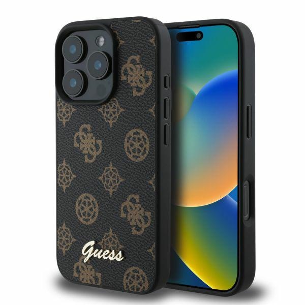 Guess Peony Script MagSafe iPhone 16 Pro Ümbris - Must