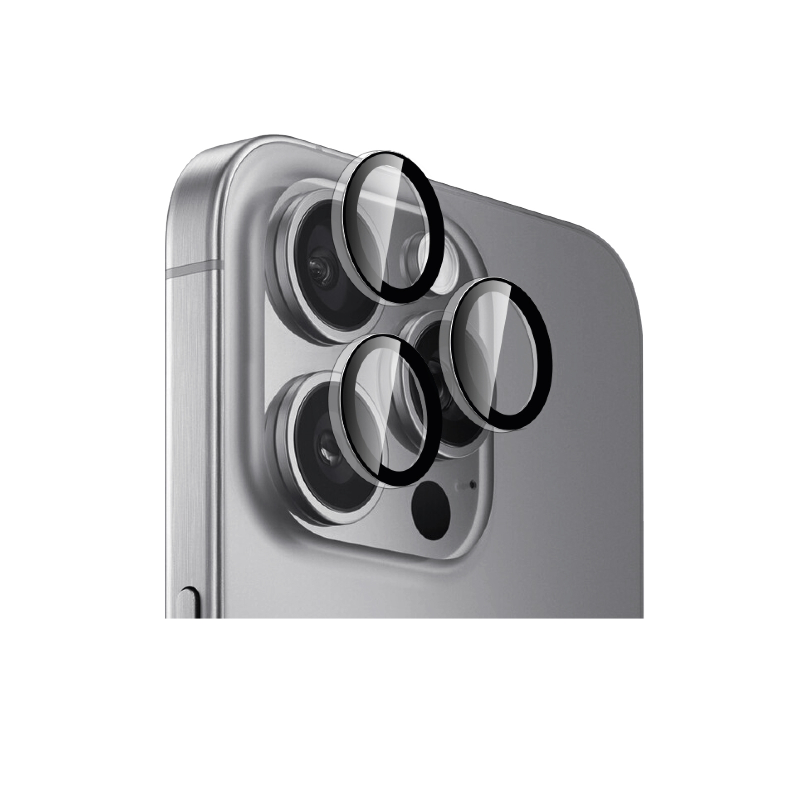 Puro Individual Camera Lens karastatud klaas jaoks iPhone 16 Pro / iPhone 16 Pro Max camera lenses