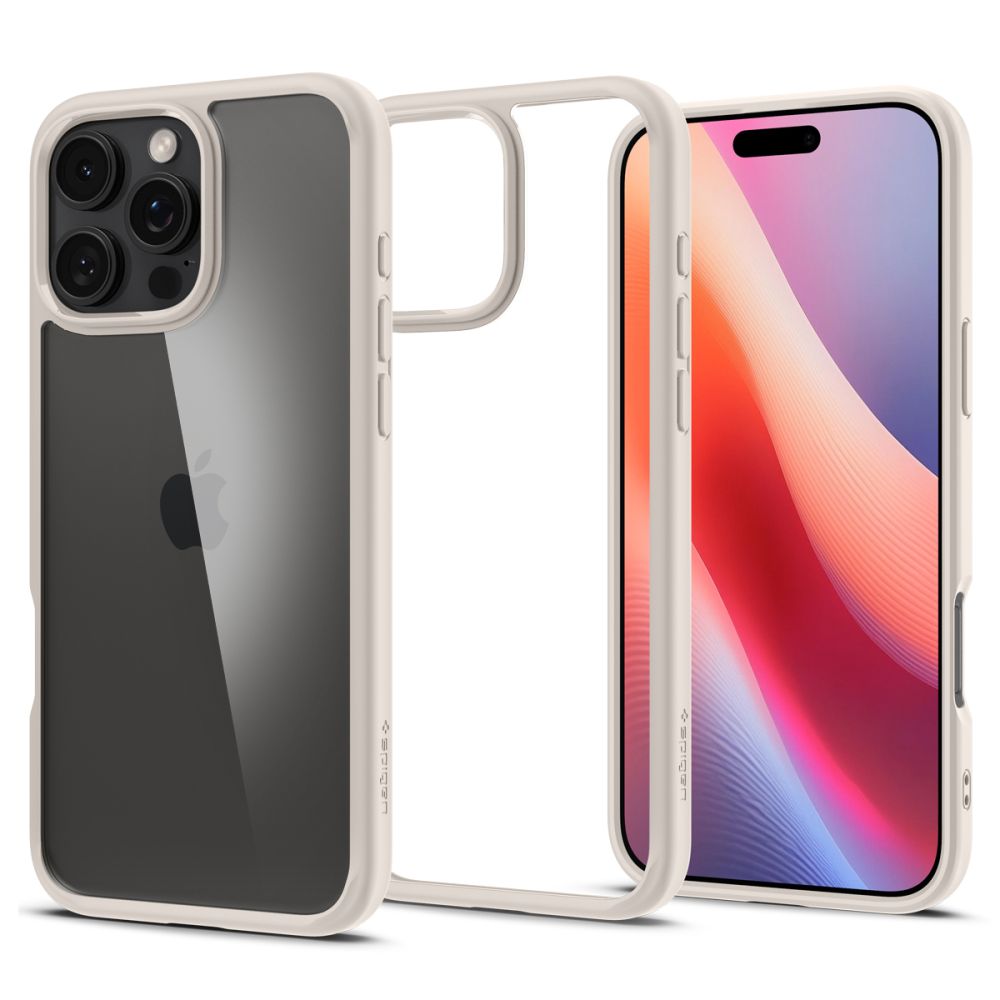 Spigen Ultra Hybrid ümbris jaoks iPhone 16 Pro - titanium