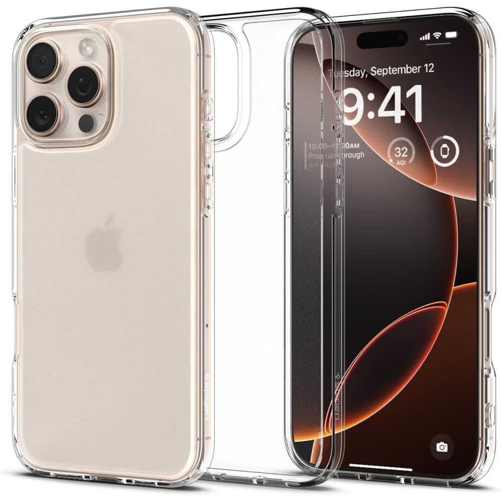 Spigen Ultra Hybrid Ümbris jaoks iPhone 16 Pro Max - Clear