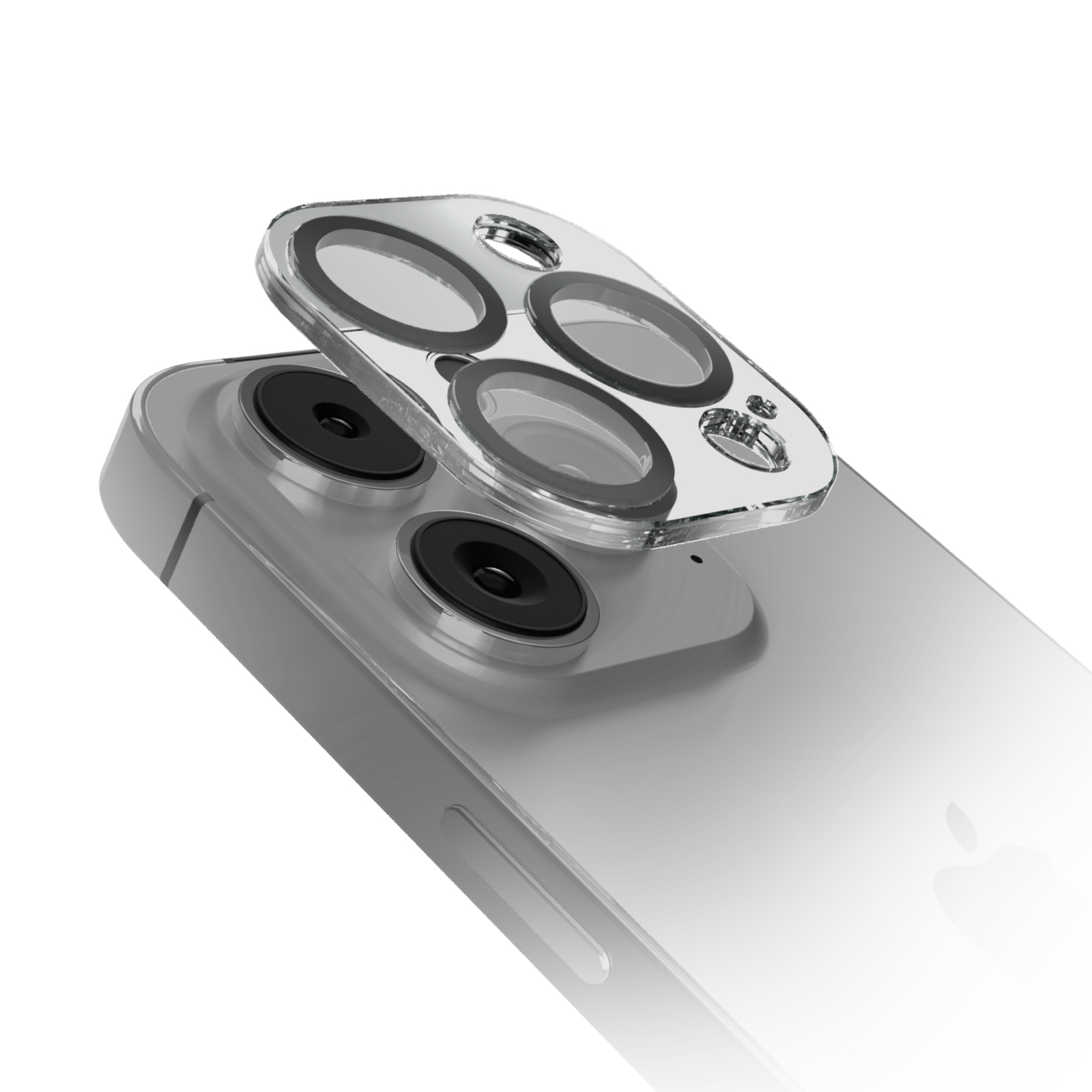 SBS Active Camera Lens D3O Karastatud klaas jaoks iPhone 16 Pro / 16 Pro Max Camera