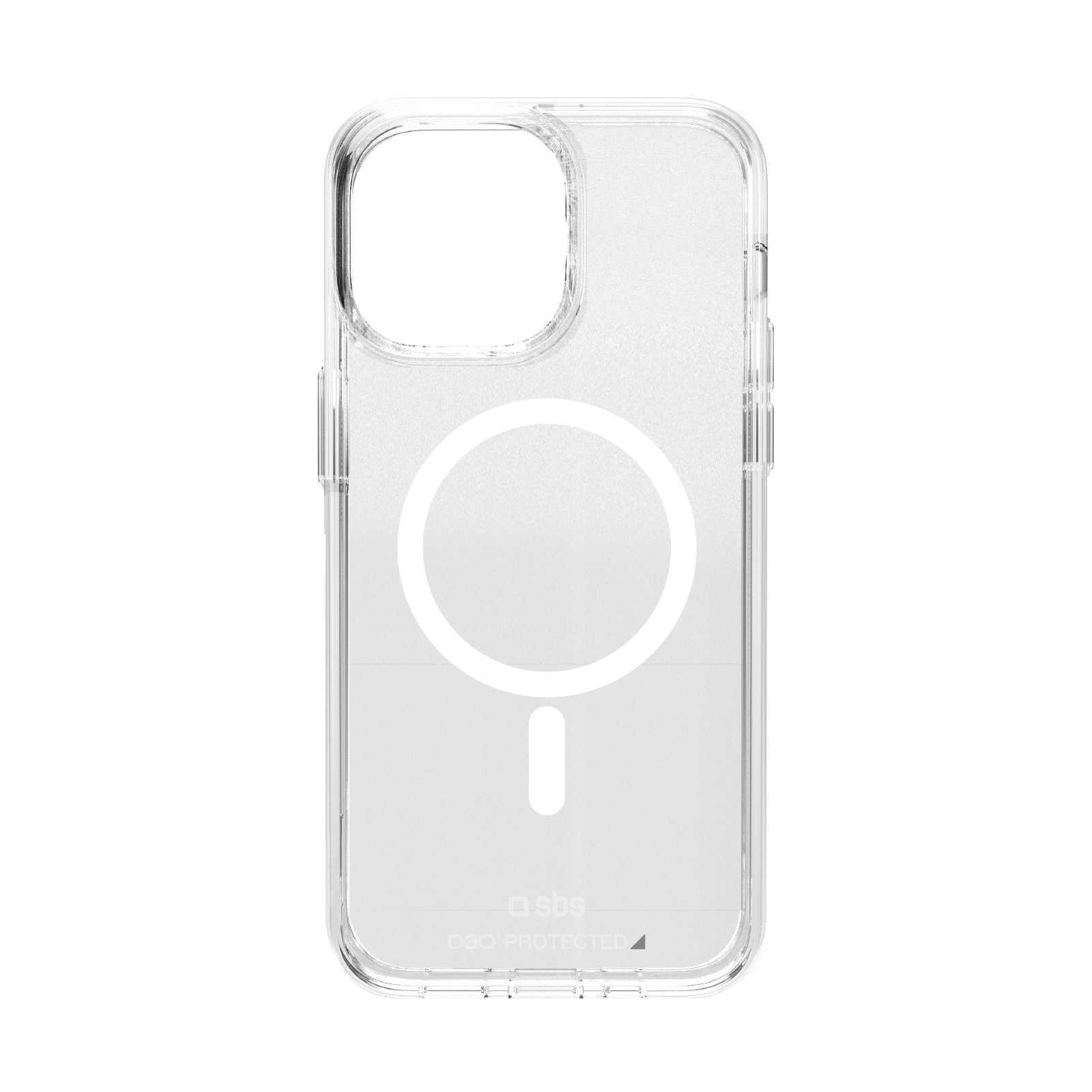 SBS Extreme Mag D3O MagSafe Ümbris jaoks iPhone 16 Pro Max - Läbipaistev